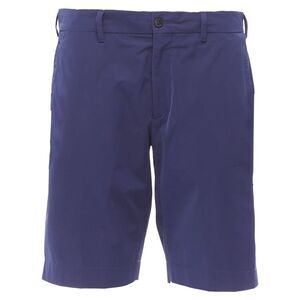 Prada Shiny Nylon Back Darts Button Pocketed Bermuda Shorts